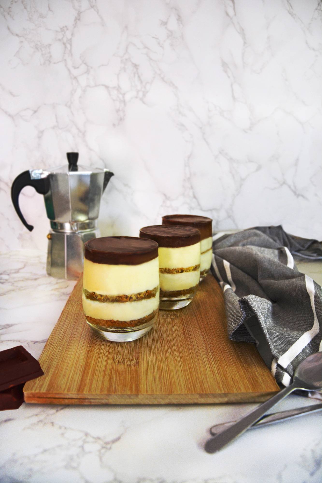 Tiramisù senza mascarpone
