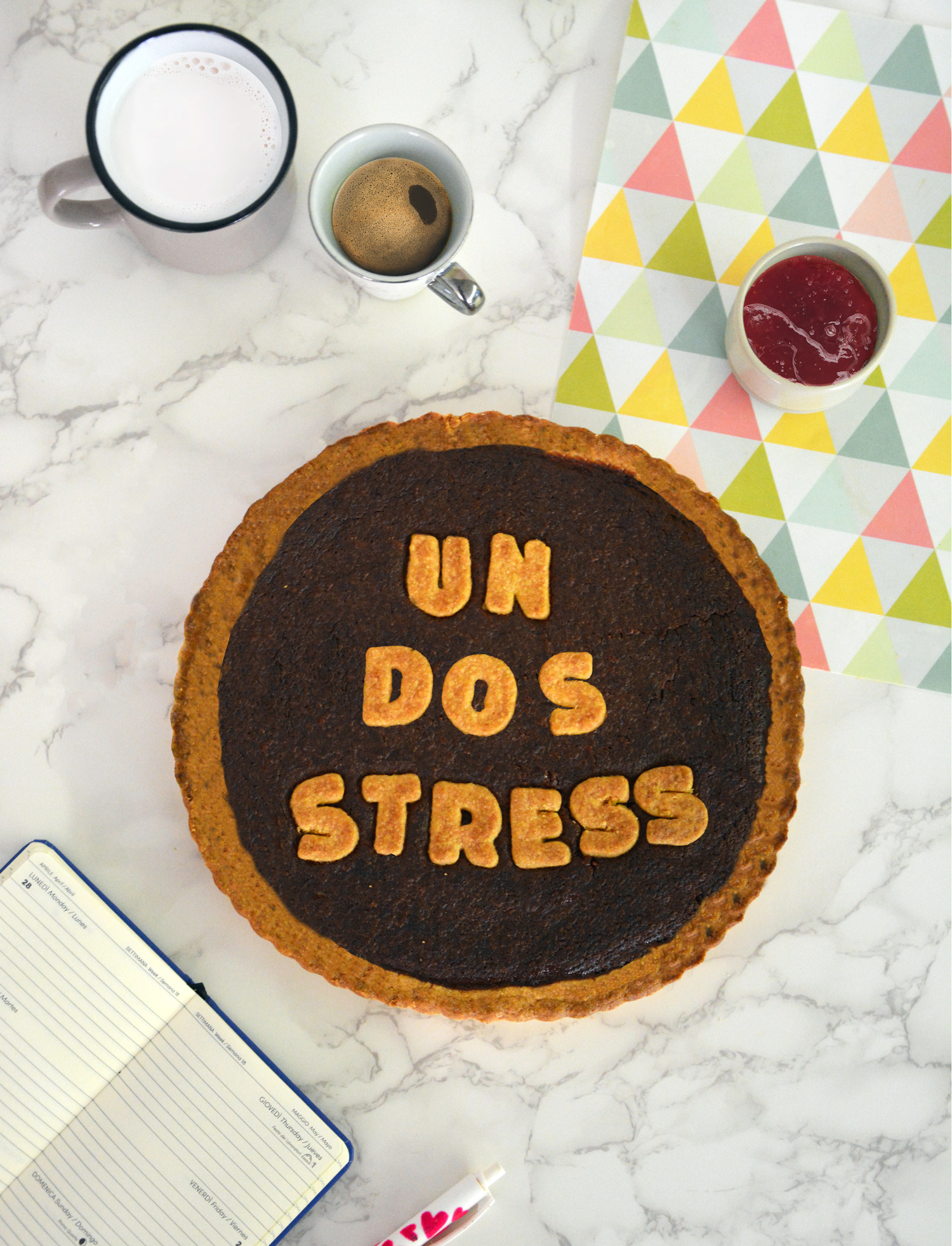 Crostata nutella e cocco