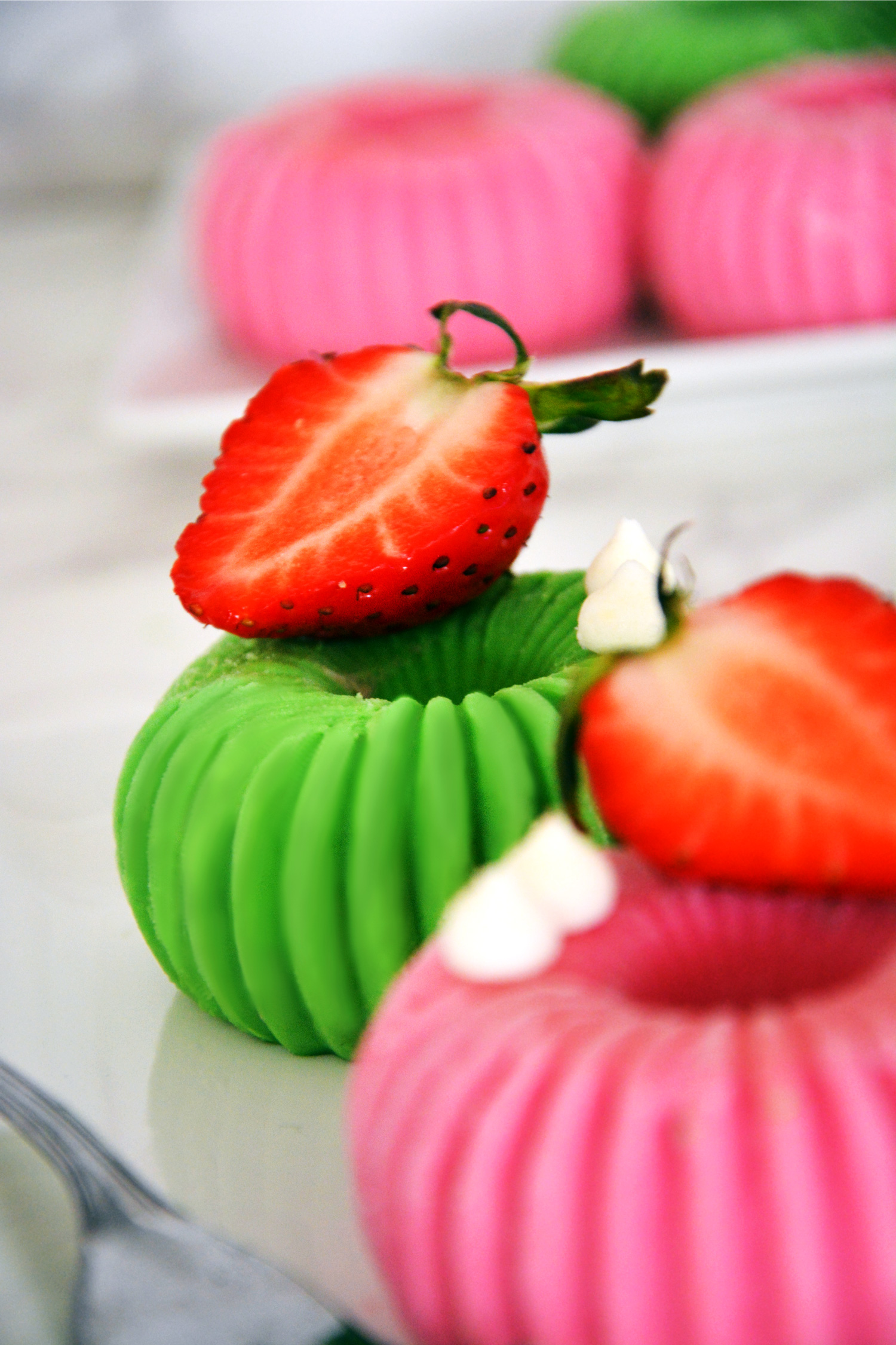Panna cotta al pistacchio