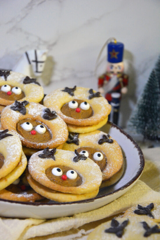 Biscotti renna di Natale